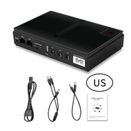 พาวเวอร์ซัพพลาย 9V 12V Mini UPS USB 10400MAh 18W สําหรับเราเตอร์ WiFi CCTV ปลั๊ก US (จัดส่งจากประเทศ