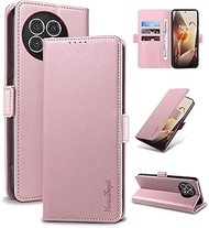 Mobile Phone Case for OnePlus 13R - [RFID Blocker] Case Luxury PU Leather Card Case Magnetic Closure