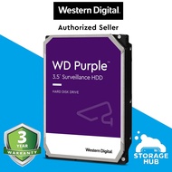 WD Purple Surveillance 6TB / 8TB / 10TB / 14TB CCTV HDD 3.5 inch Internal Hard Disk Drive SATA III