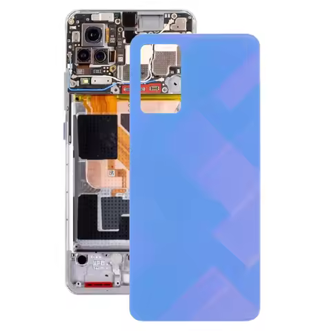 Glass Battery Back Cover for vivo V21e / Y73 V2059 V2146 V2061 Phone Rear Housing Case Replacement