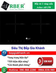 [HCM]Bếp từ đôi Arber AB 370 bếp từ bếp điện từ bếp từ đôi bếp điện từ đôi bếp từ giá rẻ bếp điện từ