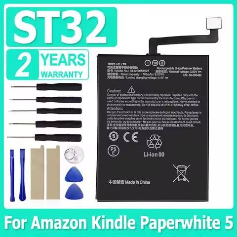 NEW Replacement Battery ST32 58-000426 Battery For Amazon Kindle Paperwhite 5 Paperwhite5 kpw5 1700m