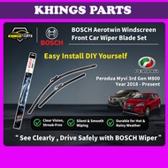 Perodua Myvi Gen3 D20N 2018 - Present Front Wiper Kereta Set Size 22" & 16" inch (1 Pair) Original B