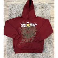 ชุดเสื้อสเวตเตอร์ขายาวลายใยแมงมุม sp5der 555555 hoodie แบบเดียวกับดารา Young thug