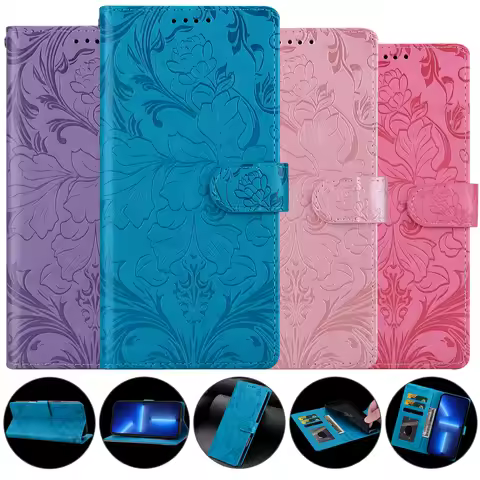 Magnetic Flip Wallet Leather Case For Redmi 14C 14R 13C 13 12C 11A 10C 10A 10 9 9C A5 A4 A3 A2 A1 No