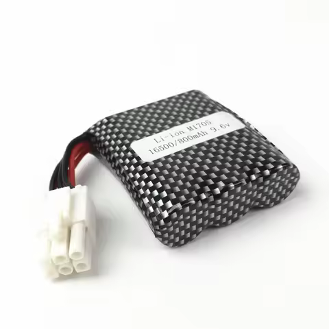 New Version Original factory 9.6v 800mAh 15C EL-6P Li-ion Battery 9115 S911 912 9116 9120 RC Monster