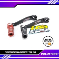 CRF 150 L FOLDING GEAR LEVER - CRF 150L SUPERMOTO CUSTOM GEAR OPERATION