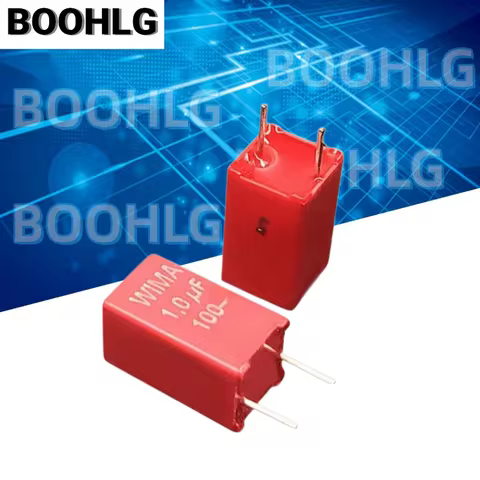 5PCS 1UF 100V 105 1.0UF 1U0 MKS2 Audio Fever Capacitor