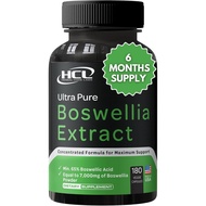 Boswellia Serrata Extract Capsules 65% Boswellic Acid 700mg Equal to 7000mg Resin Powder, Extra Stre