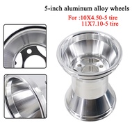 5 inch GO KART wheel rear 11X7.10-5 front 10X4.50-5 Wheel Rim for KARTING ATV UTV Racing Golf Buggy 