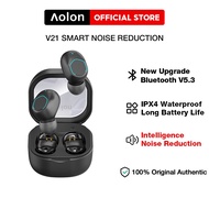 Aolon V21 TWS Wireless Earphones Sport Stereo Wireless 5.3 Bluetooth HIFI With Mic Baseus Earbuds Bo