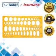 Isomars Ellipse Combination Template #18091 - 69 Ellipses With Different Sizes & Degrees (26.5 cm)