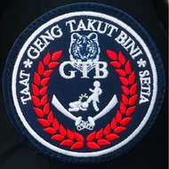 Patch Sulam Geng Takut Bini (GTB)