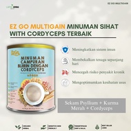 Ez Go Tin Kids Multigrain Choco Meal Tiens Canister EzGo Kanak - Kanak Perkembangan Pertumbuhan Otak