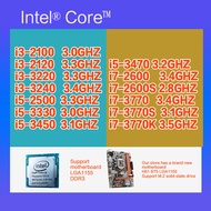 Intel Core i3-2100 i3-2120 i3-3220 i3-3240 i3-3120 i5 2300 i5 2400 i5 2320 i5 3450  i7 2600 i7-3770 CPU LGA1155