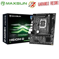 MAXSUN Challenger H610M-D Motherboard - LGA1700 H610 DDR4 USB3.2 SATA3