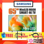 [FREE TV BRACKET & HDMI CABLE] Samsung 65" M80H MiniLED UA65M80HAKXXM | 55" QLED 4K Q7F Ai Smart UHD