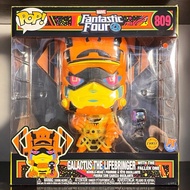 Funko Pop Marvel: Fantastic Four - Galactus The Lifebriger with The Fallen One CHASE Blacklight 809 