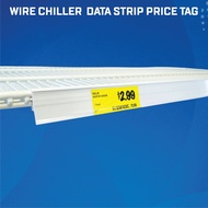 ME Ready Stock Wholesales Bulky Chiller Price Tag Wire Shelf Price Tag Cooler Shelf Tag Label
