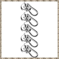 [zv0lma8i] Magnetic Hooks D25mm with Swivel Carabiner- Heavy Duty Strong Magnets Snap Hooks for Kitc