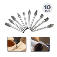 MATA JIGONG Tungsten Carbide Cone Spiral Drill Bit 1/ 8 Inch 10 PCS - JG8 [ IK F Store ]