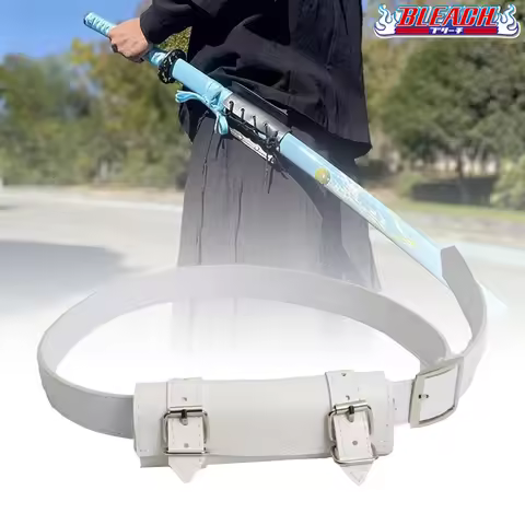 Bleach Katana Belt Sword Holster Anime Cosplay Prop Japanese Samurai Sword Sleeve Belt Backbelt Wais