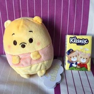 全新 日本正版 迪士尼 小熊維尼 ufufy 公仔