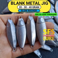 Blank metal jig 30gram 20gram metal jig blank 20gram metal jig bleng metal jig blang fishing bait ji