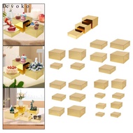 Devoko Acrylic Display Stand,Cake Display Riser,Dessert Bakery Stand Rack for Nail