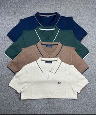 全新Fred Perry 24新款pima棉針織polo