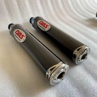 Dbs Muffler Carbon blue tip For 2stroke F1zr Ninja 150RR RGR