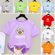 T Shirt for Girls Children Regular T Shirts Unisex Kids Tshirts Baju Budak Perempuan 12 Tahun Murah Child T-Shirt
