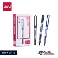 Deli Q200 Roller Pen 0.5mm (in a box of 12pcs)