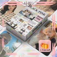 55pcs BP《9TH ANNIVERSARY》White Group LOMO Set Card Set Collection Kpop Rose Jennie Lisa Jisoo FREE G