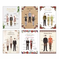 Attire Guide Card, 1-sided Clothing Guide (Part 7)