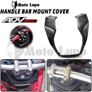 Moto Lupo ADV 150 Carbon Fiber Handlebar Mount Cover Handlebar Trim Cover For ADV150
