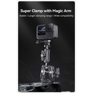 TELESIN Multifunctional Powerful Crab Clamp Mount with 360 Ball Head - SC-001 [ IK F Store ]