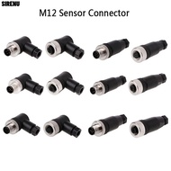 SIRENU M12 Sensor Connector, Sensor Plug Connector M12 Aviation Plug, Power Adapte Straight M12 Sens