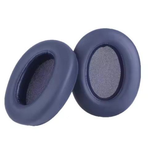 Replacement Ear Pads Cushion Cover Protein Leather Headphones Ear Cushions Memory Foam for Sony WH-X