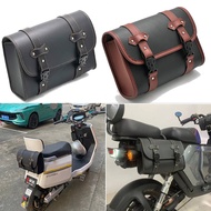 Motorcycle box Rear Bag Cambridge Satchel Jinjila Kaiyue Motorcycle Calf No. 9 Electric Car Modification Accessories Retro Storage Bag Motorcycle storage box