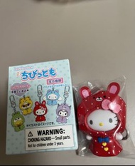 Sanrio Hello Kitty 雨衣 鎖匙扣