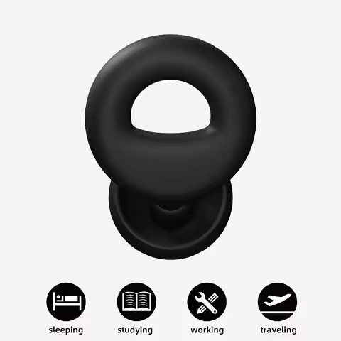 Noise Reduction -Silicone Earplugs for Swimming Sleep Noise Cancel Soundproof Reduce Disturbances -Q