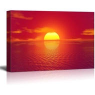 ZOE STORE Canvas Printing Wall Art WallPictures Paintings Modern Wall Art Stretched Majestic View of