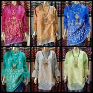 BAJU BODO ORGANZA PAYET MAKASSAR BUGIS Wanita