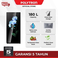 POLYTRON Kulkas 1 Pintu Belleza 180 liter PRA 18 ORI