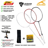 Hundred TREX 800 Badminton Racket and Hundred Power Ray 900 Original Racket