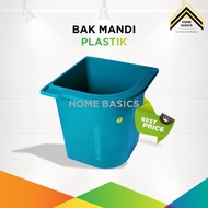 TERLARIS Bak Mandi Sudut Plastik / Bak Air PVC / Bak Kamar Mandi READY