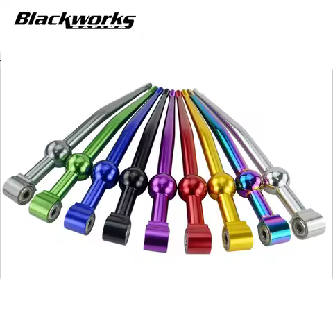 Single Bend Short Throw Shifter 96-00 for Honda Civic EK B16 B18 B20 Steel Shift 97 98 99 SK-1012 Al