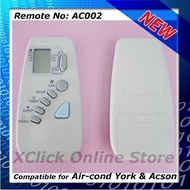 Air-cond Remote Control - Compatible for National, York, LG, Samsung, Daikin, Hitachi