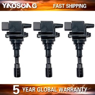 3PCS Ignition Coils Compatible with 2003 2004 2005 2006 Coil Pack for Kia Sorento 3.5L V6 for UF431 